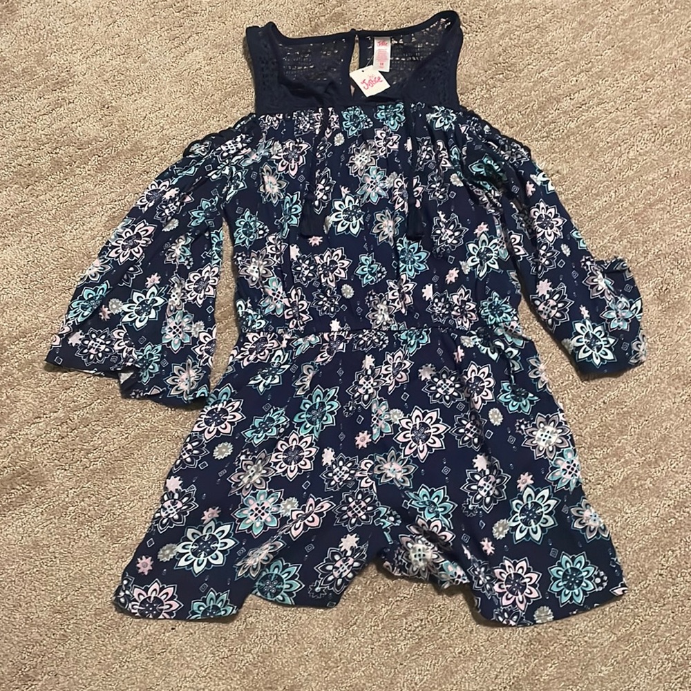 Girls Justice Floral Romper